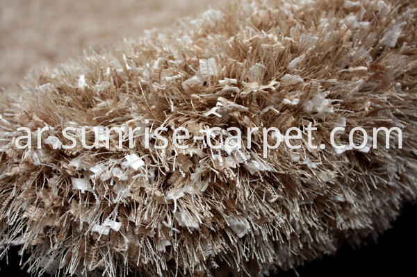 Butterfly & Silk Mix Shaggy Rug